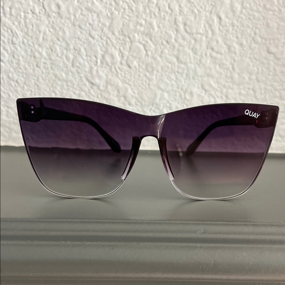 Quay Australia Gradient Black and Purple Sunglasses main image 4